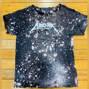 Aloha Made Me Do It Distressed Tee